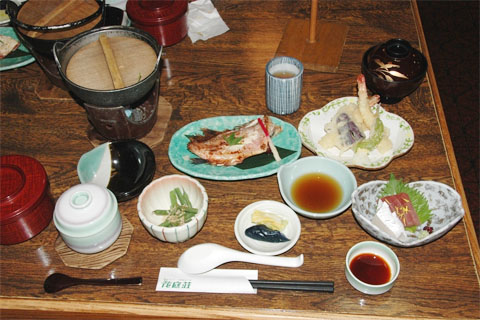 夕食(2008春川渡)