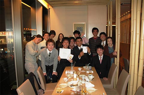 集合(2009卒業祝賀会)