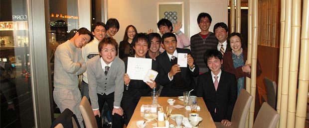 【写真】卒業祝賀会(2009/03/25)