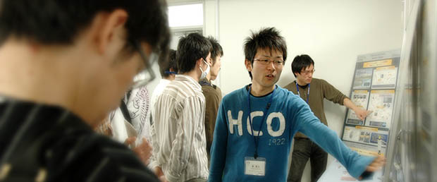 【写真】2009年度新入生への研究室紹介(2009/04/08)