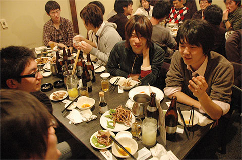 打ち上げ2010-3