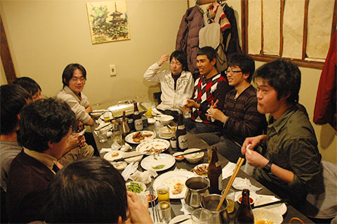 打ち上げ2010-4